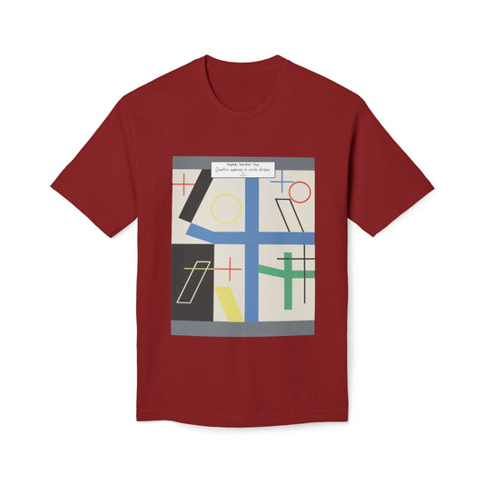 'Quatre espaces à croix brisée' Abstract Graphic Tee