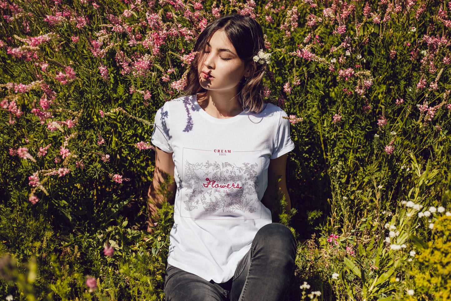 'Flowers No. 22' Graphic Tee